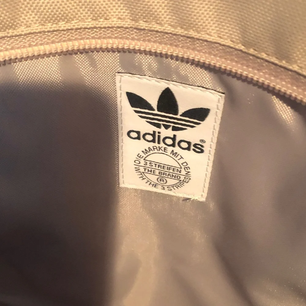Adidas Women's Men’s Original Utility 2.0 Tote Crossbody Bag Purse Wonder Beige